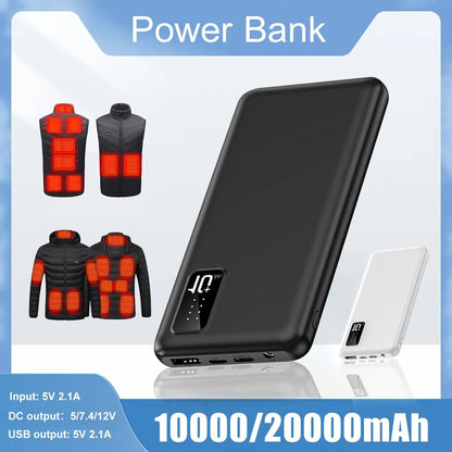 Portable Power Bank - 10000mAh or 20000mAh Power Bank