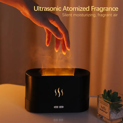 Flame Fire Humidifier & Aromatherapy Diffuser