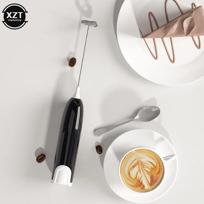 XZT Electric Milk & Cappuccino Creamer Frother and Egg Whisk