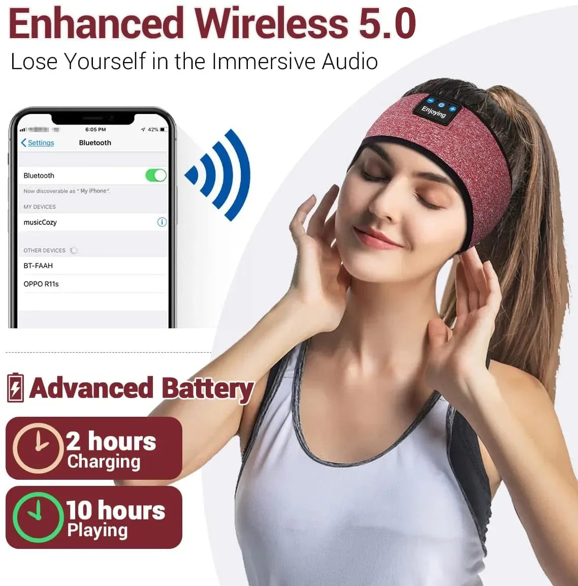 DreamWeave™ Pro Bluetooth Headband