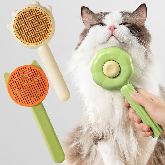 FurFreedom™ Cat Hair Groomer & Massager