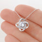 To My Beautiful Wife | Life Without You is Unimaginable | Love Knot Necklace