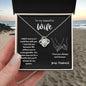 To My Beautiful Wife | Life Without You is Unimaginable | Love Knot Necklace