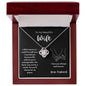 To My Beautiful Wife | Life Without You is Unimaginable | Love Knot Necklace