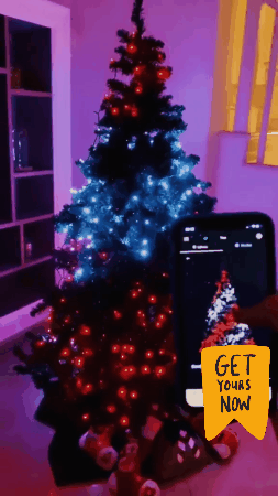 SmartSparkle™ Bluetooth LED Christmas Tree Lights