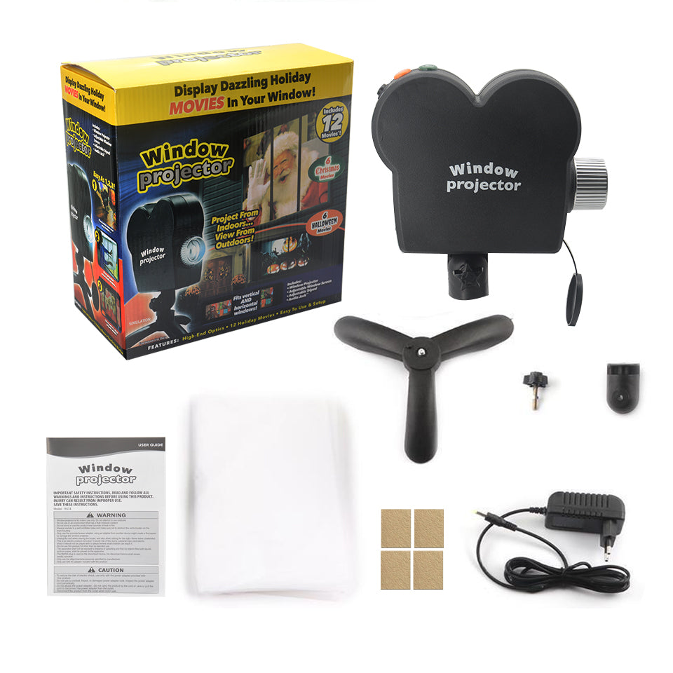 FrostyFrame™ Christmas Wonderland Window Projector (Free Shipping)