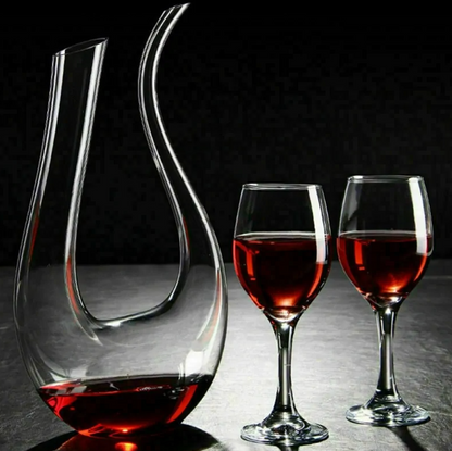 Crystal Swan Wine Decanter