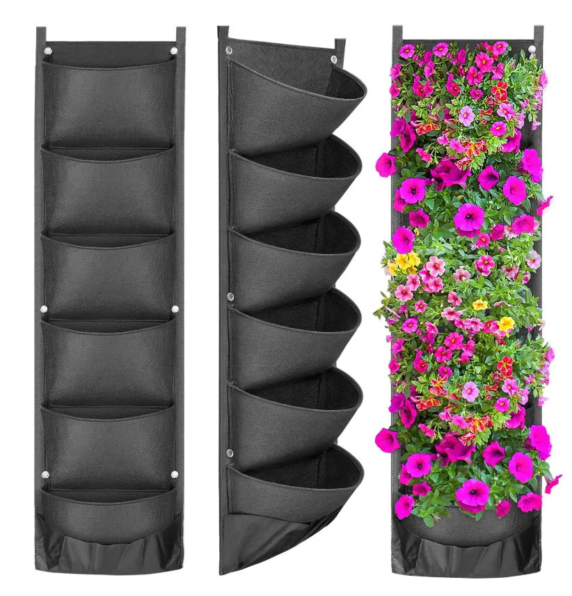 NEW DESIGN - Vertical Hanging Garden Planter Flower Pots