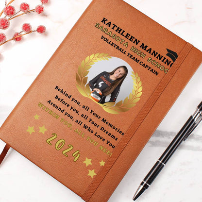 Personalized High School Graduate Graphic Journal