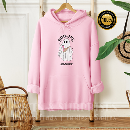 Popular Personalized Boo-Jee Ghost HOODIE | Spooky Season Favorite | S-5XL