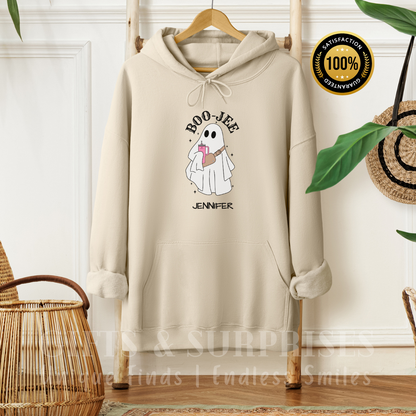 Popular Personalized Boo-Jee Ghost HOODIE | Spooky Season Favorite | S-5XL