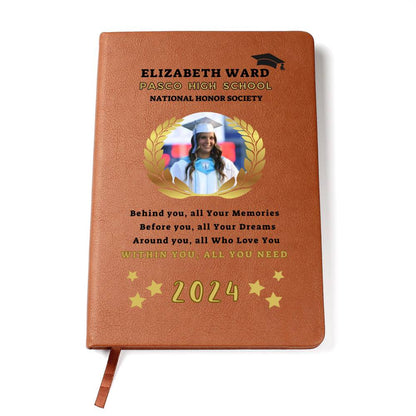 Personalized High School Graduate Graphic Journal