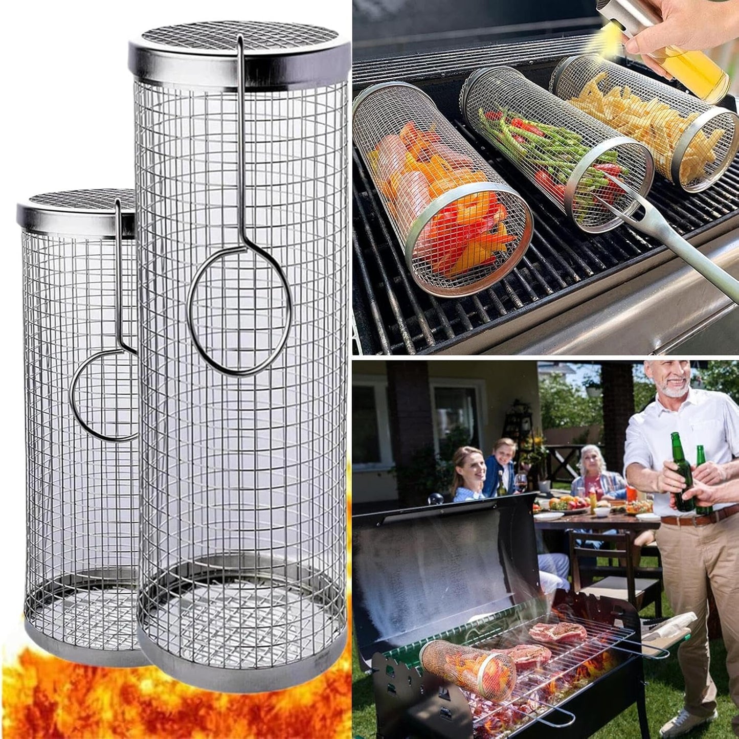 BBQ360™ PRO Ultimate Grill Basket