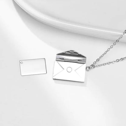 Envelope Letter Necklace