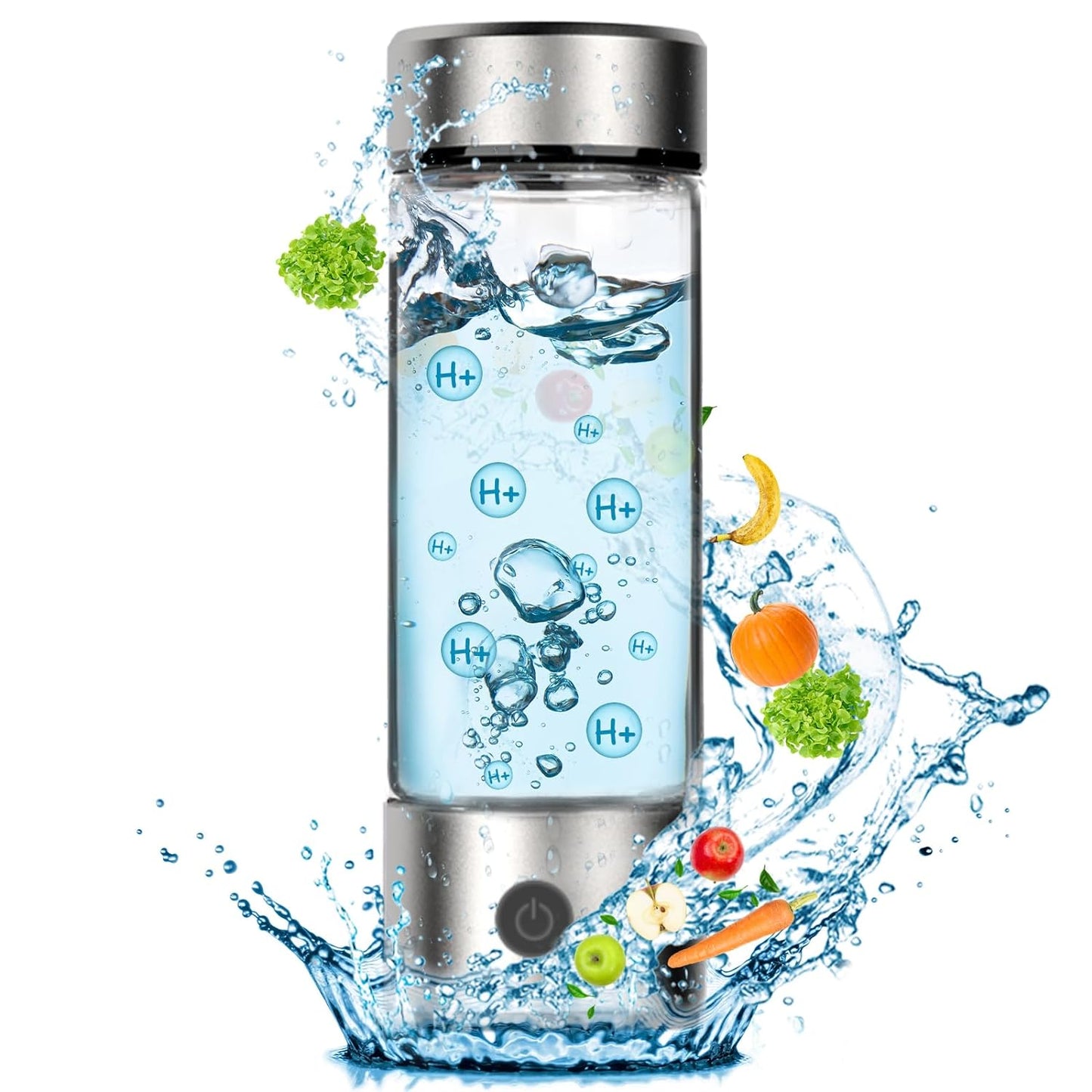 AquaÉlan™ The Ultimate Hydrogen Generator Water Bottle