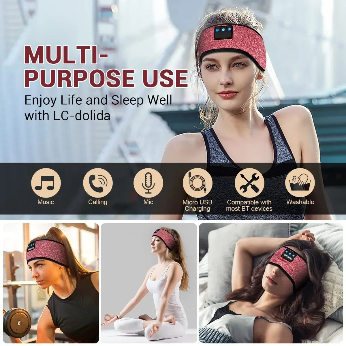 DreamWeave™ Pro Bluetooth Headband