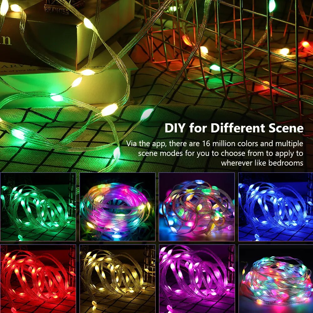 SmartSparkle™ Bluetooth LED Christmas Tree Lights