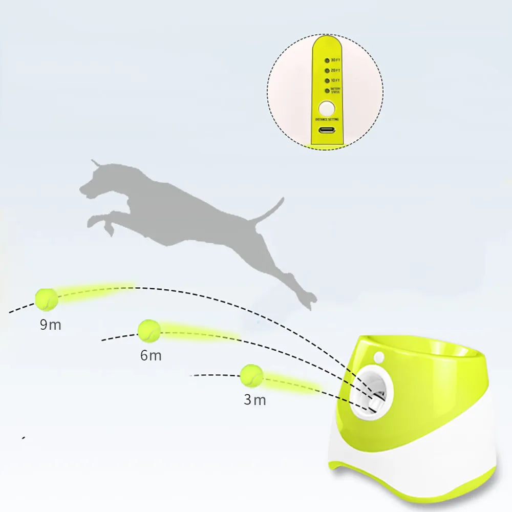 Automatic Tennis Ball Launcher for your Dog