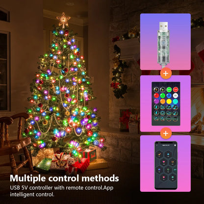 SmartSparkle™ Bluetooth LED Christmas Tree Lights