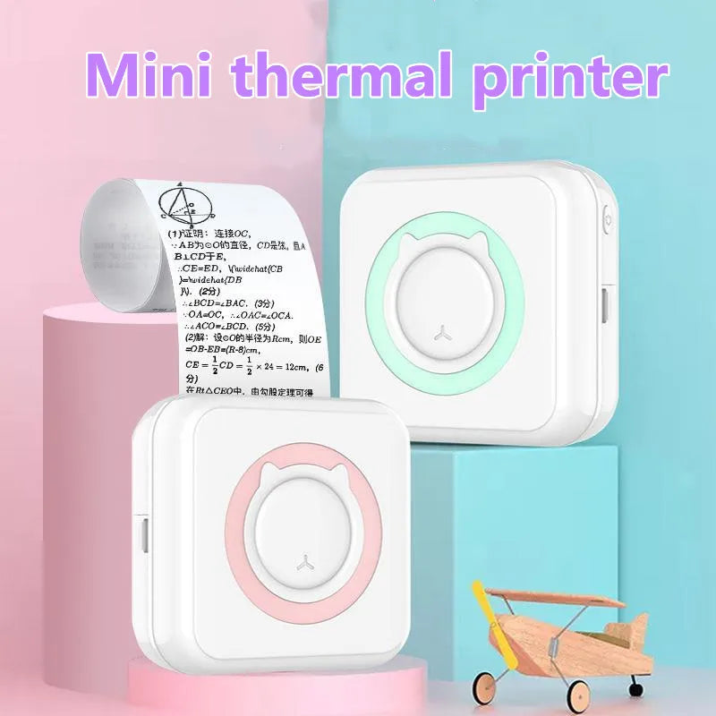 Meow Portable Mini Pocket Thermal Label Printer