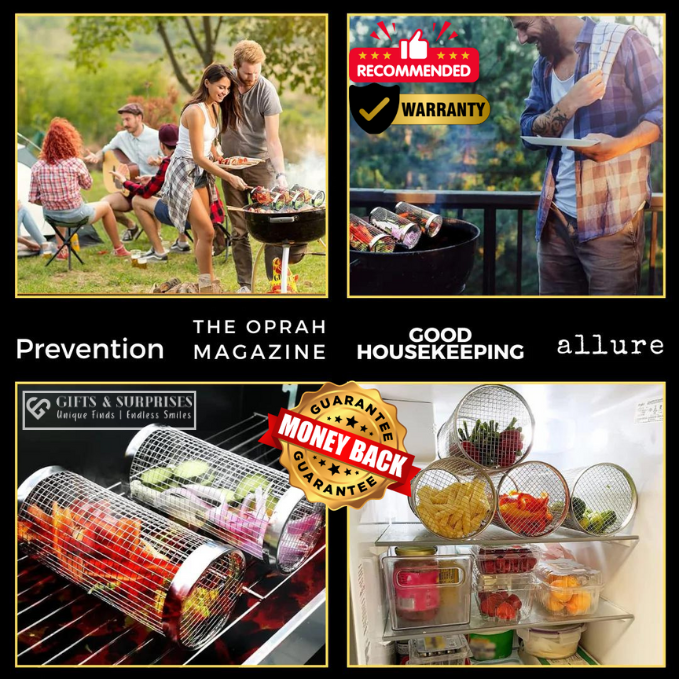 BBQ360™ PRO Ultimate Grill Basket