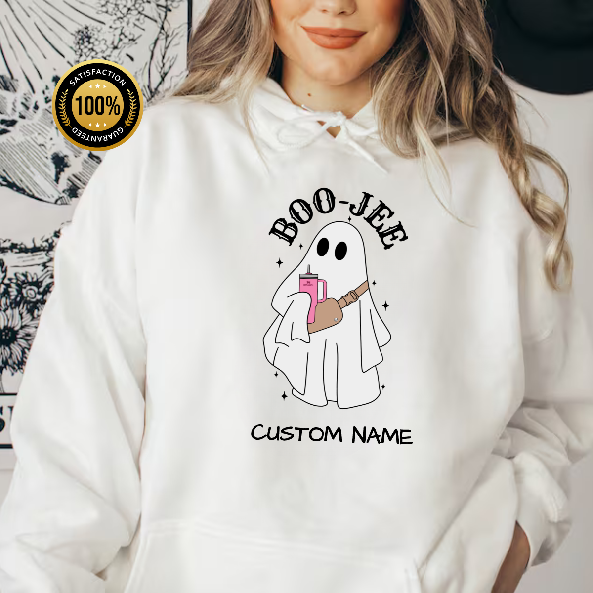 Popular Personalized Boo-Jee Ghost HOODIE | Spooky Season Favorite | S-5XL