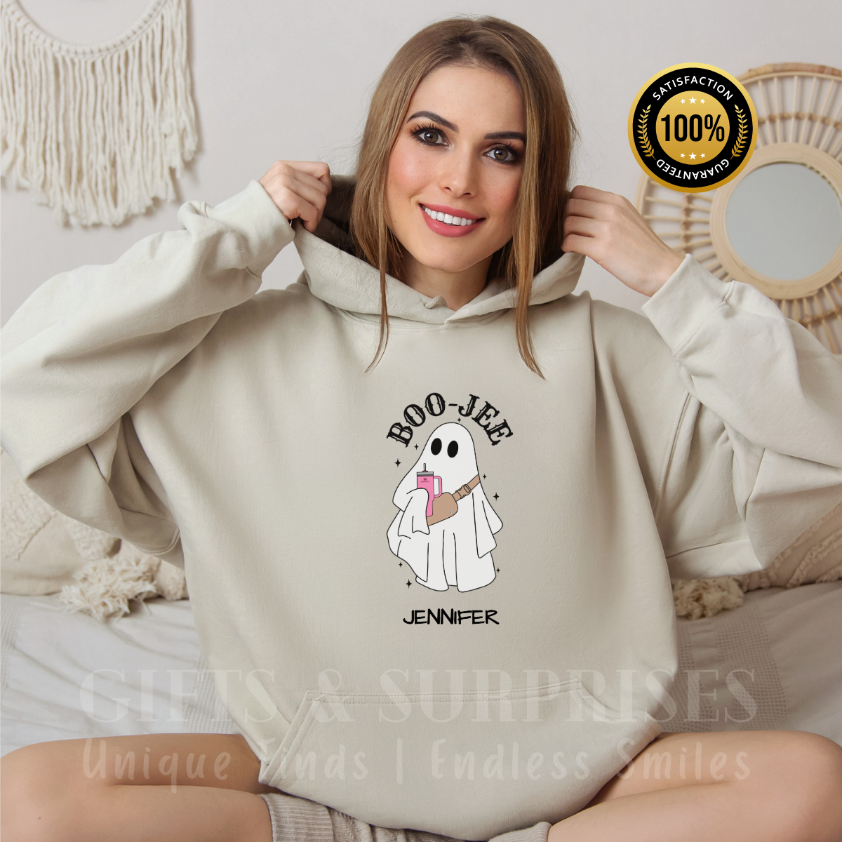 Popular Personalized Boo-Jee Ghost HOODIE | Spooky Season Favorite | S-5XL