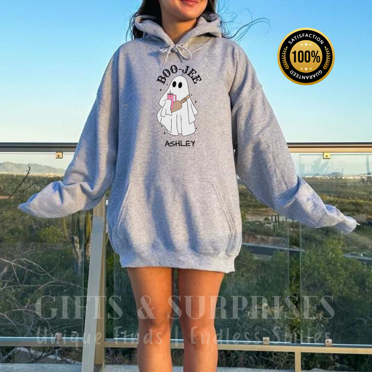 Popular Personalized Boo-Jee Ghost HOODIE | Spooky Season Favorite | S-5XL