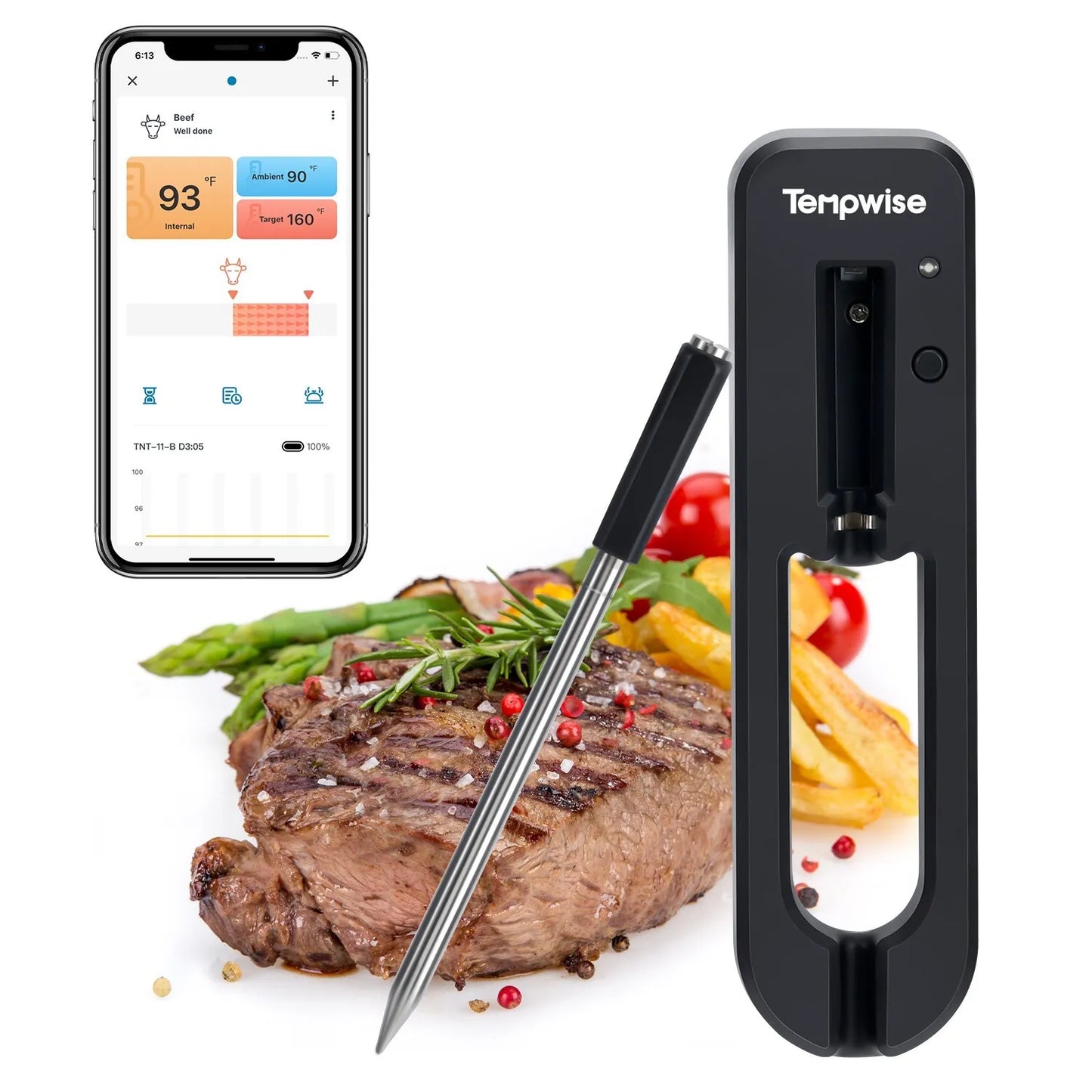 PerfectSENSE™ Bluetooth Digital Meat Thermometer