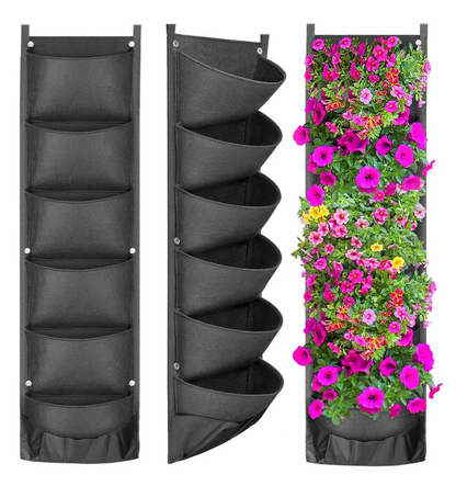 NEW DESIGN - Vertical Hanging Garden Planter Flower Pots